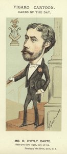 Karikatur von Richard D