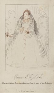 Königin Elisabeth I. von Federico (after) Zuccari or Zuccaro