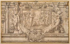 Das Passahfest von Federico (studio of) Zuccaro