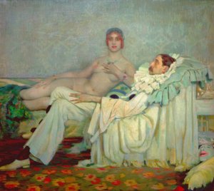 Kranker Pierrot von Federico Armando Beltran Masses