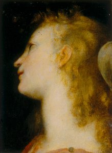 Kopf eines Engels von Federico Barocci