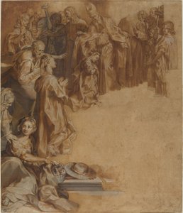 Die Darstellung der Jungfrau im Tempel von Federico Barocci