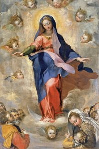 Unbefleckte Empfängnis, ca. 1575 von Federico Fiori Barocci or Baroccio