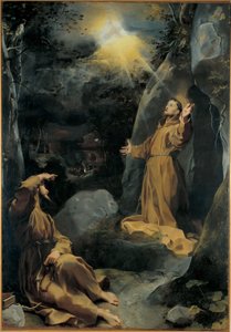 Heiliger Franz von Assisi empfängt Stigmata von Federico Fiori Barocci or Baroccio