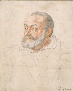 Porträt eines Mannes, Barozzi da Vignola, 16. Jahrhundert von Federico Zuccaro