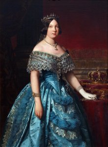 Isabel II von Spanien von Federico de Madrazo y Kuntz