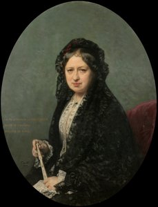María Encarnación Cueto de Saavedra, Herzogin von Rivas von Federico de Madrazo y Kuntz