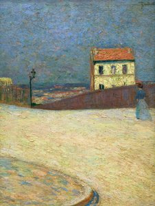 Kleines Haus in Montmartre, um 1875 von Federigo Zandomeneghi