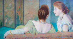 Auf der Couch von Federigo Zandomeneghi