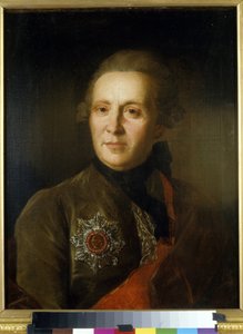 Porträt des Dichters Alexander Sumarokow von Fedor Stepanovich Rokotov