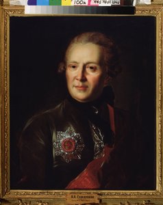 Porträt des Dichters Alexander Sumarokov von Fedor Stepanovich Rokotov