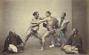 Vertreter von Nio, der japanische Herkules von Felice Beato