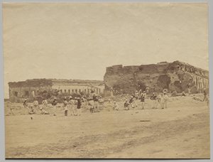 Verschanzung von Generalmajor Sir Hugh Wheeler in Cawnpore