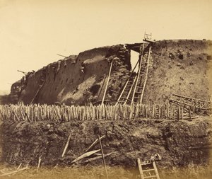 Winkel, in dem die Franzosen am 21. August 1860 eintraten von Felice Beato
