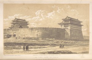 Anting-Tor von Peking, besetzt von den alliierten Streitkräften von Felice Beato