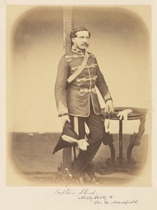 Kapitän Flood, Militärsekretär von Sir W. Mansfield von Felice Beato