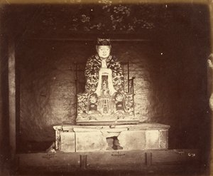Konfuzius, Kanton, China von Felice Beato