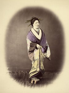 Kurtisane von Felice Beato