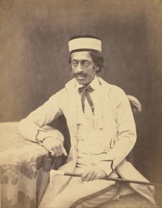 [Fyud-ud-Daulah der Budh-Königsfamilie] von Felice Beato
