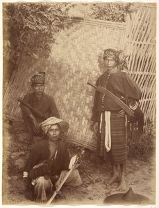 Gruppe von Kachins von Felice Beato
