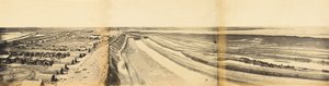 Inneres des Südlichen Taku-Forts, das den Landeplatz zeigt, 25. Juni 1859 von Felice Beato