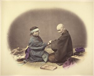 Japanischer Arzt und Patient von Felice Beato