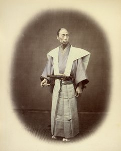 Japanischer Yakonin in Zeremoniekleidung