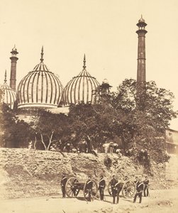 Moschee am Khyratee-Tor von Felice Beato