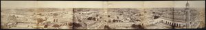 Panorama von Lucknow, aufgenommen vom Kaiser Bagh Palast, 1858 von Felice Beato