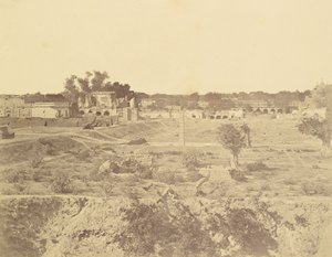 [Position der Zollhaus-Batterie] von Felice Beato