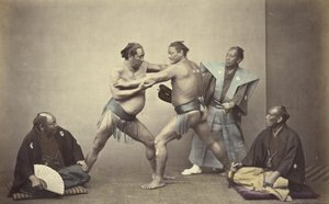 Vertreter von Nio, der japanische Herkules von Felice Beato