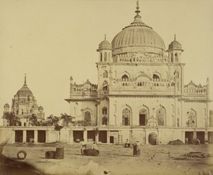 Kleine Moschee im Kaiserbagh von Felice Beato