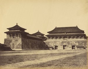 Der Große Kaiserliche Winterpalast, Peking, 29. Oktober 1860 von Felice Beato
