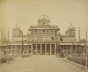 Der Königspalast im Kaiserbagh von Felice Beato