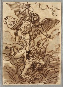 Erzengel Michael von Felice Giani