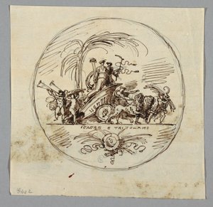 Ceres und Triptolemus von Felice Giani
