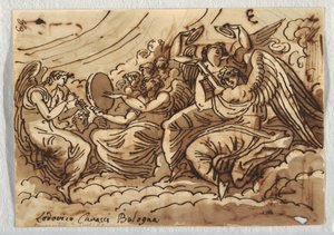 Konzert der Engel von Felice Giani