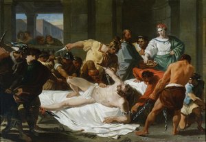 Delilahs Verrat und Samsons Gefangennahme durch die Philister, 1784