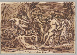 Diana und Callisto, nach Domenichino