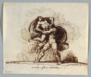 Herkules und Antäus
