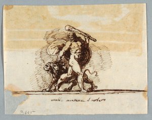 Herkules und Cerberus