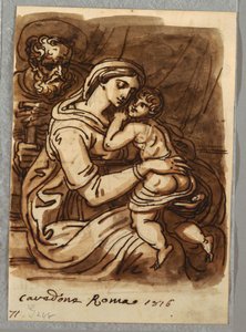 Madonna und Kind mit St. Joseph