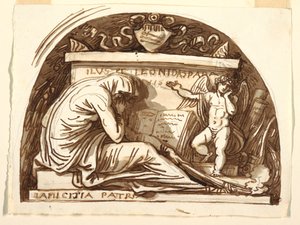 Grabdenkmal für Leonida Spada von Felice Giani