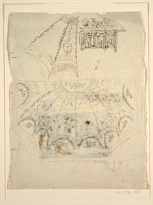 Studie für die Sala di Apollo, Palazzo Milzetti, Faenza von Felice Giani