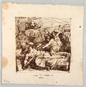Selbstmord des Marcus Porcius Cato von Felice Giani