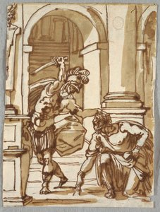 Der Tod des Archimedes von Felice Giani