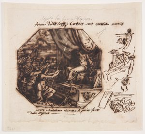 Die Jahreszeiten bringen Geschenke an Ceres und Triptolemus von Felice Giani