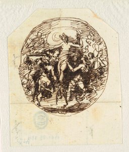 Der Triumph der Venus, entworfen für das Schlafzimmer des Palazzo Milzetti, Faenza von Felice Giani