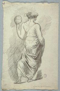 Urania, Muse der Astronomie von Felice Giani