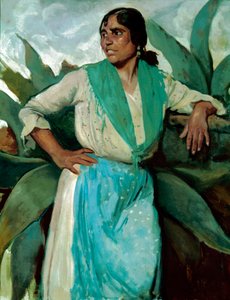 Zigeunerin, ca. 1929 von Felipe Abarzuza y Rodriguez de Arias